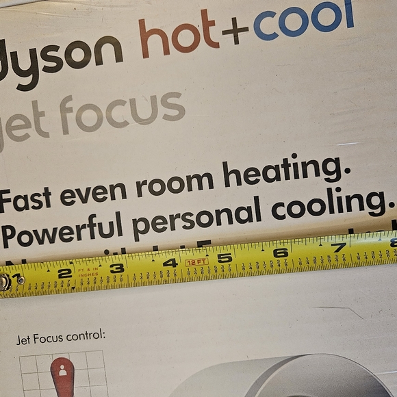 Dyson Hot + Cool Jet Focus Heating & Cooling Fan - Picture 16 of 16